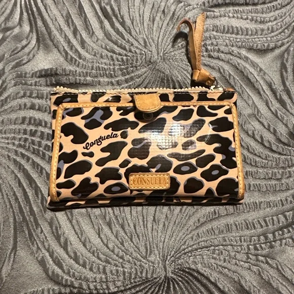 Consuela grey blue Jag Slim Wallet - Picture 3 of 10